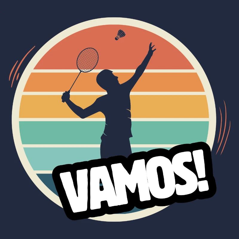 Vamos badminton rétro