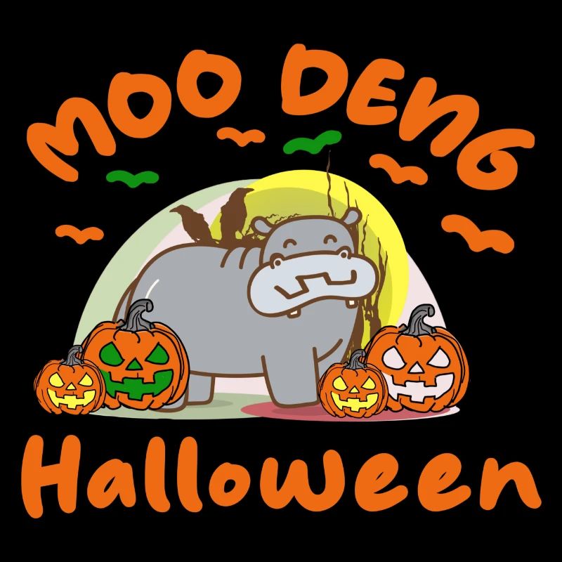 Moo Deng Halloween