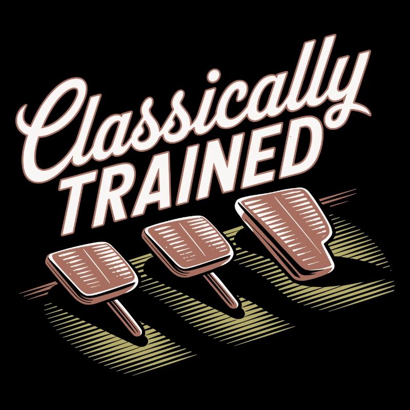Humorous retro car design