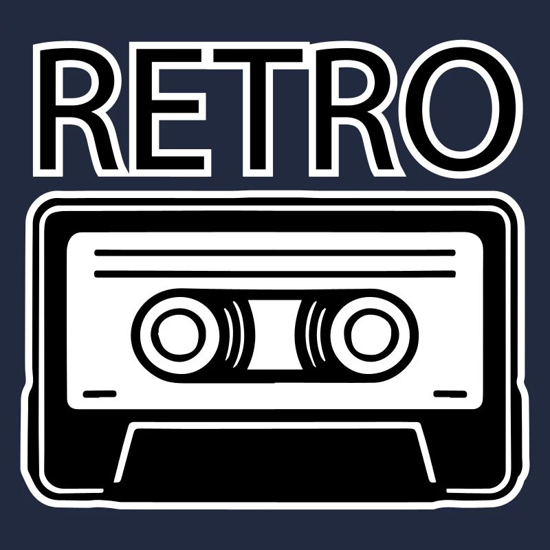 Oldschool Kassette - RETRO Design