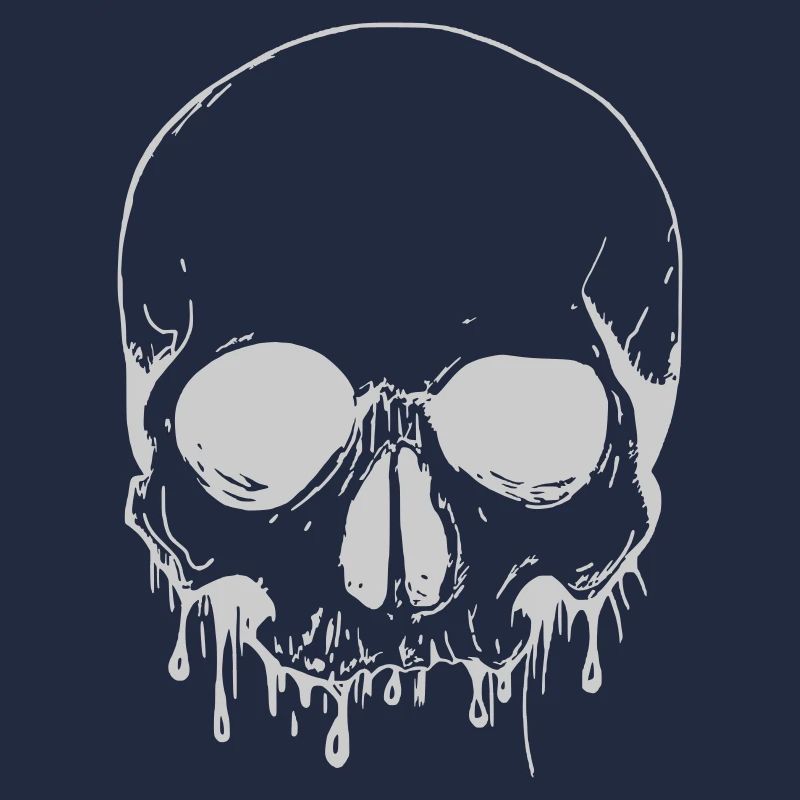 Skull in Silver - Schädel in Silber