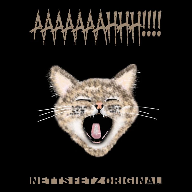 Aaaaaahh!!! Everything to scream. Cat #NettsFetz