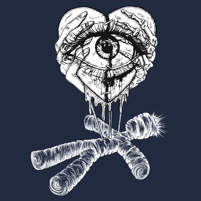 Coeur, œil et poupée