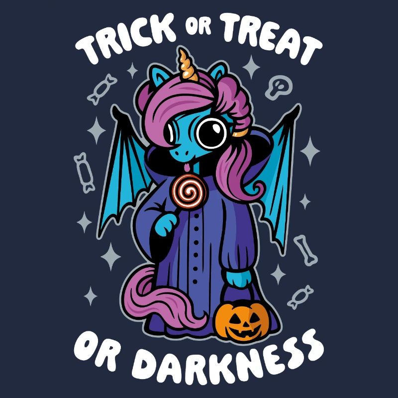 Dunkles süßes Einhorn - Süßes oder Saures oder Dunkelheit