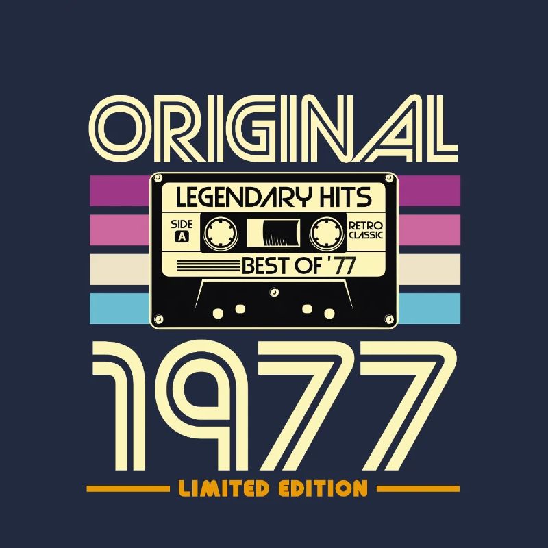 Originale Retro-Kassette von 1977