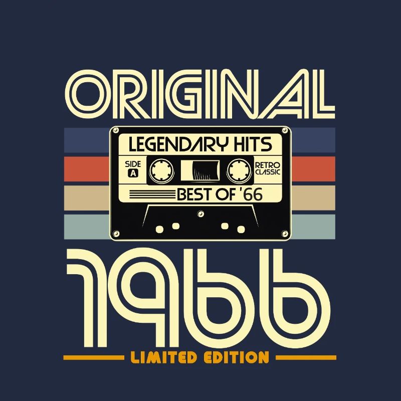 Original 1966 Cassette Retro édition