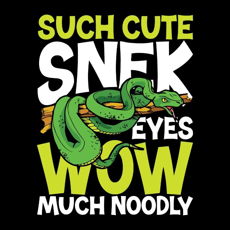 Such Cute Snek Eyes Wow Much Noodly