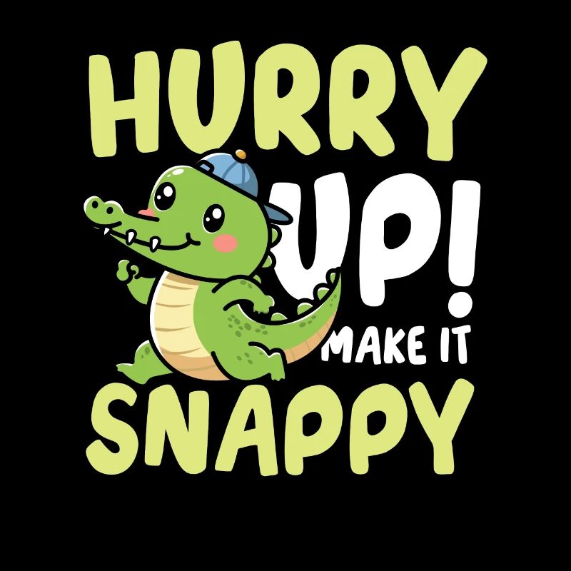 Make It Snappy Krokodil Alligator für Krokodil