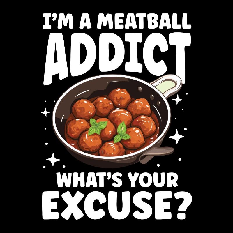 I'm A Meatball Addict What's Your Excuse