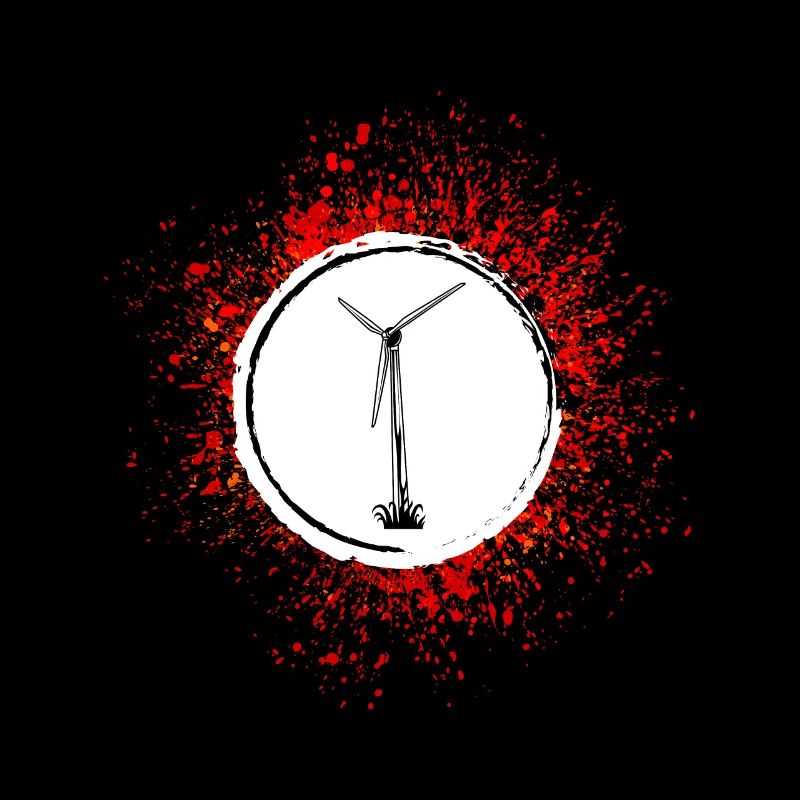 Wind Turbine Silhouette Energy