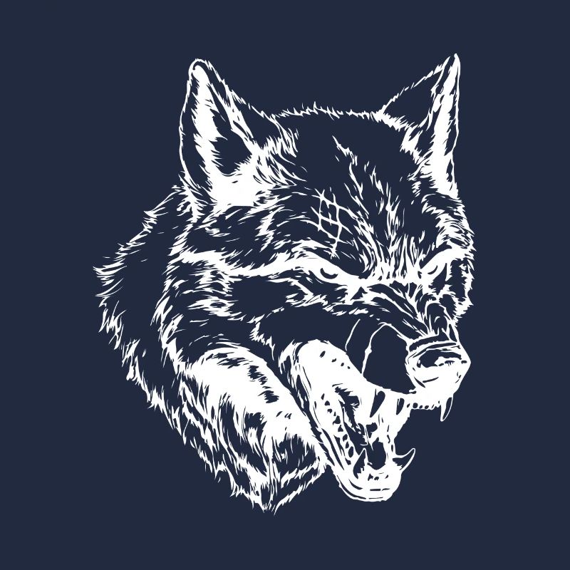 Wolf Porträt