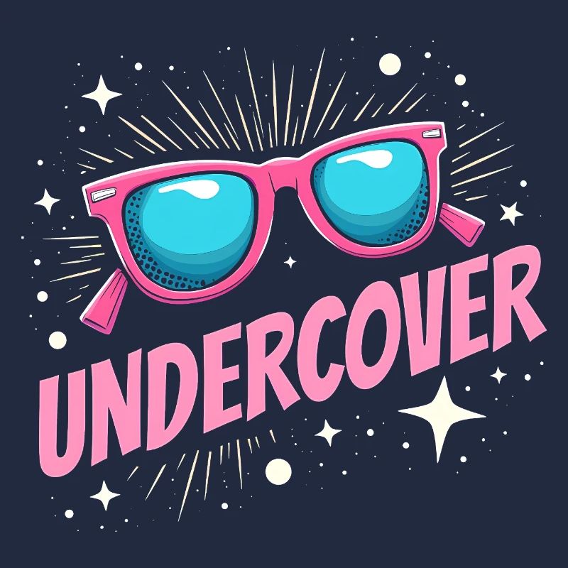 Déguisement Undercover - Sunglasses Fun