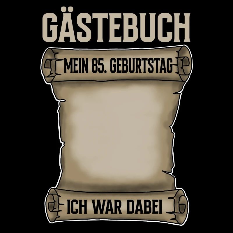 85. Geburtstag Gästebuch