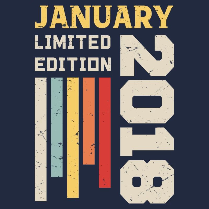 Januar 2018 - Januar 2018 Geburtstagsgeschenk