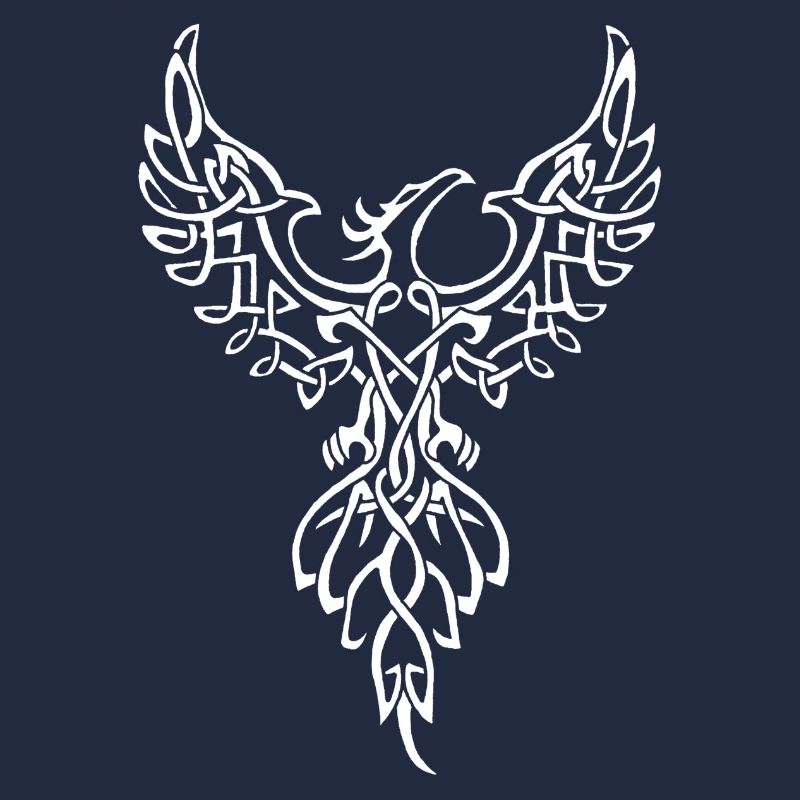 Symbole du phénix blanc