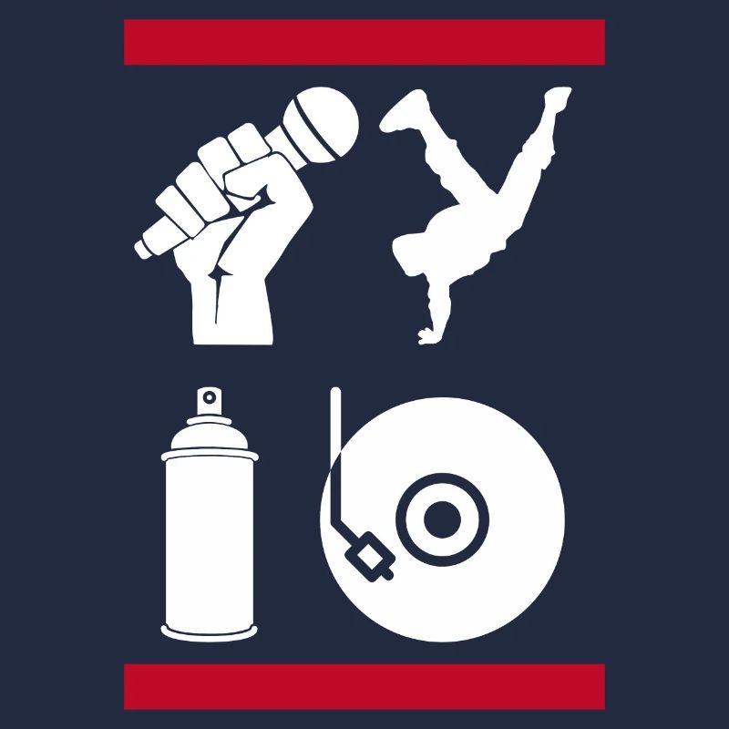 Die 4 Elemente des Hip-Hop