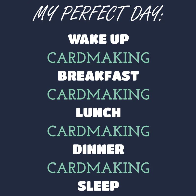 Tägliches Design der Kartenherstellungsroutine