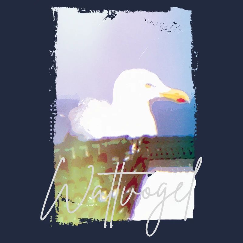 Wattvogel® Nordsee Möwe – Strandkorb Moment 