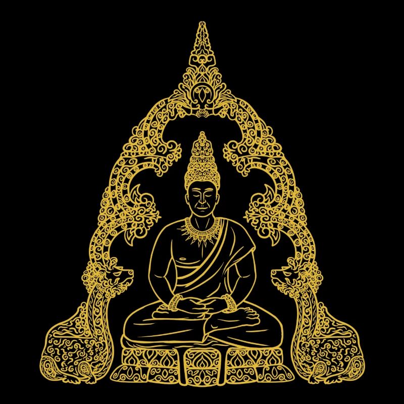 Bouddha en or