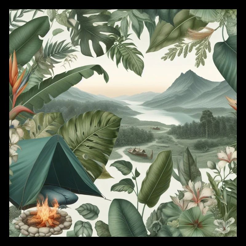 Camper dans la nature