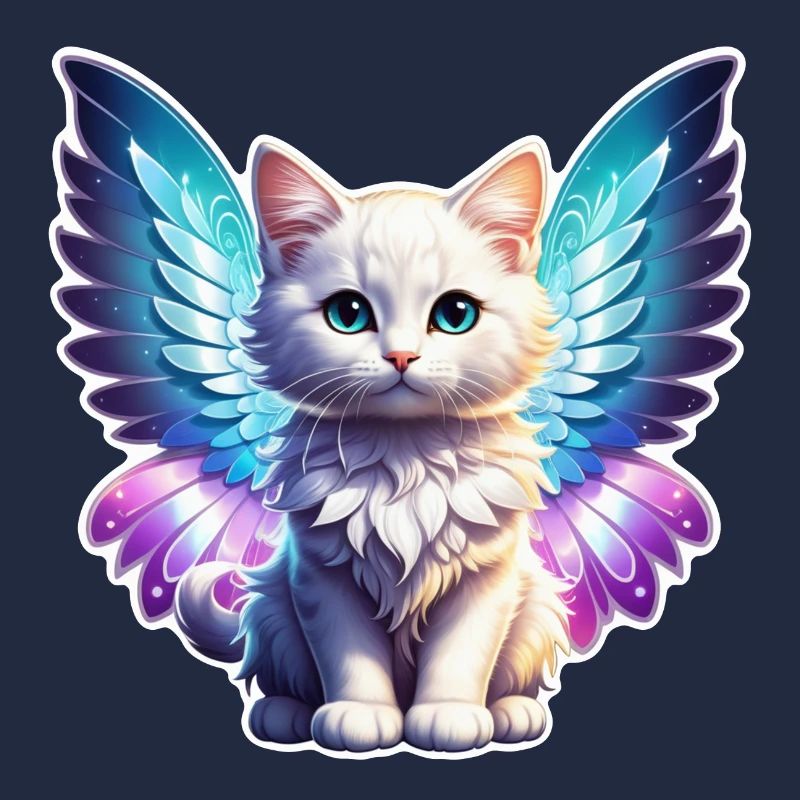 chat avec des ailes