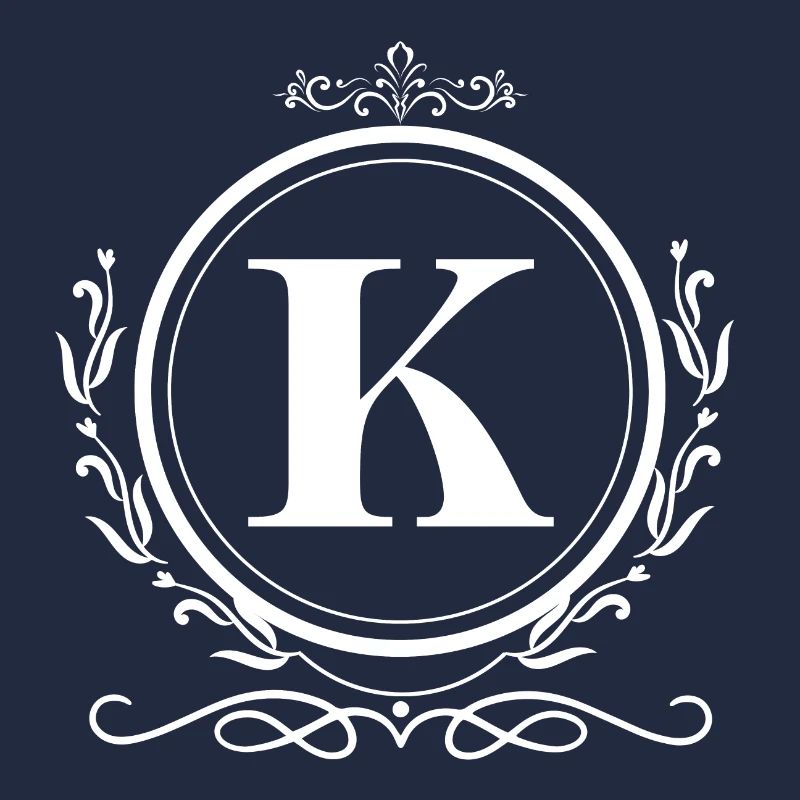 Buchstabe K Dekoration