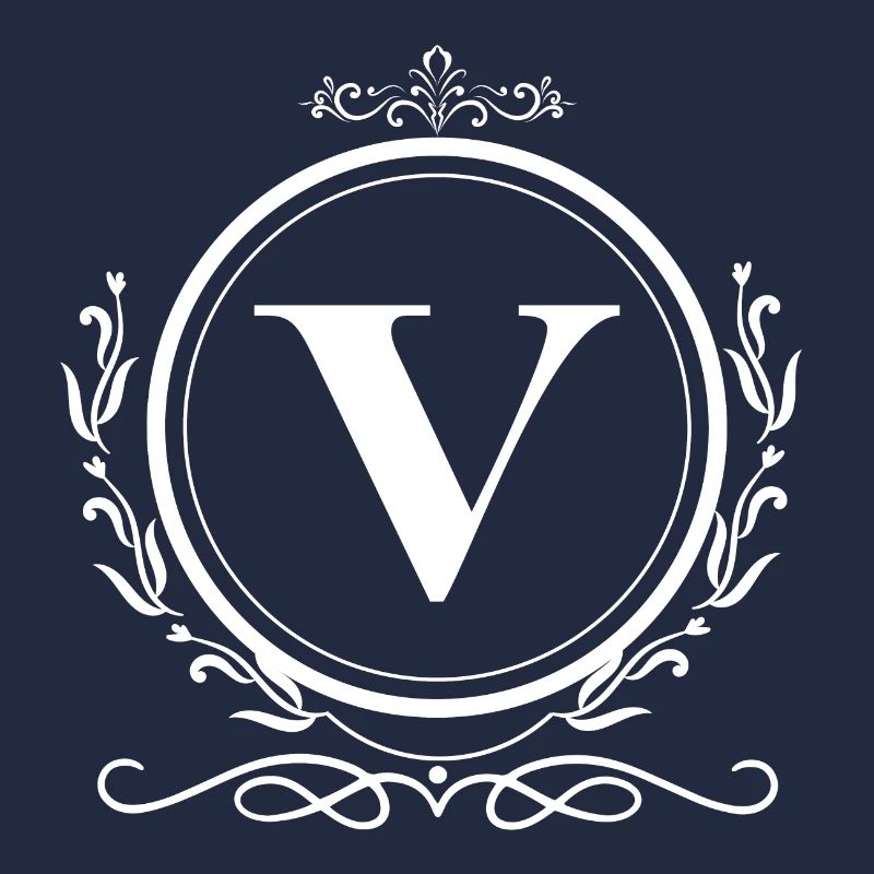 lettre V décoration