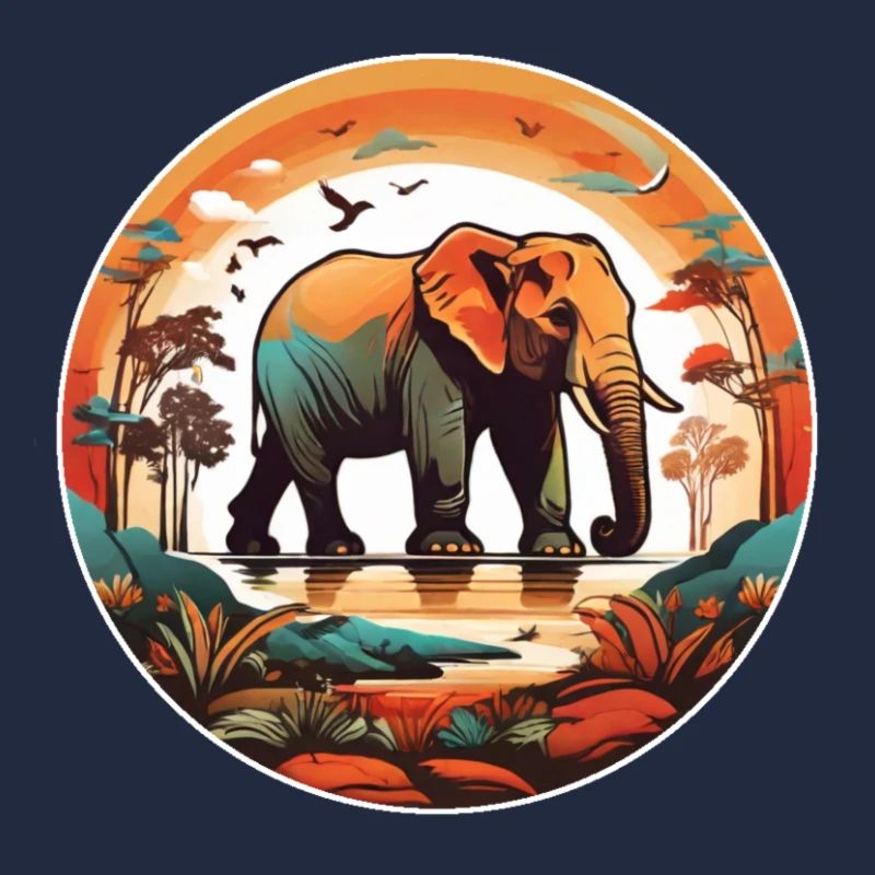 Afrikanischer Elefant Design