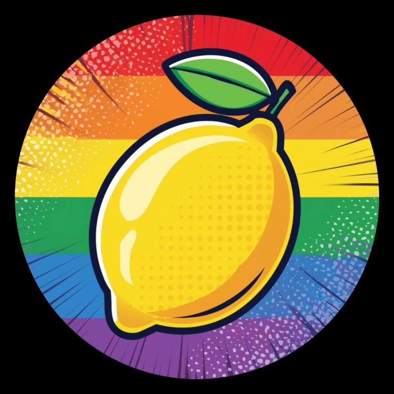 LGBTQ Zitrone Limette