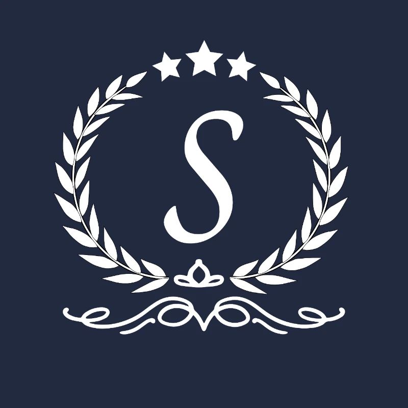 Letter s crown
