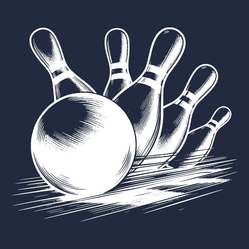 Quilles en vue Bowling Duel Lancer de précision