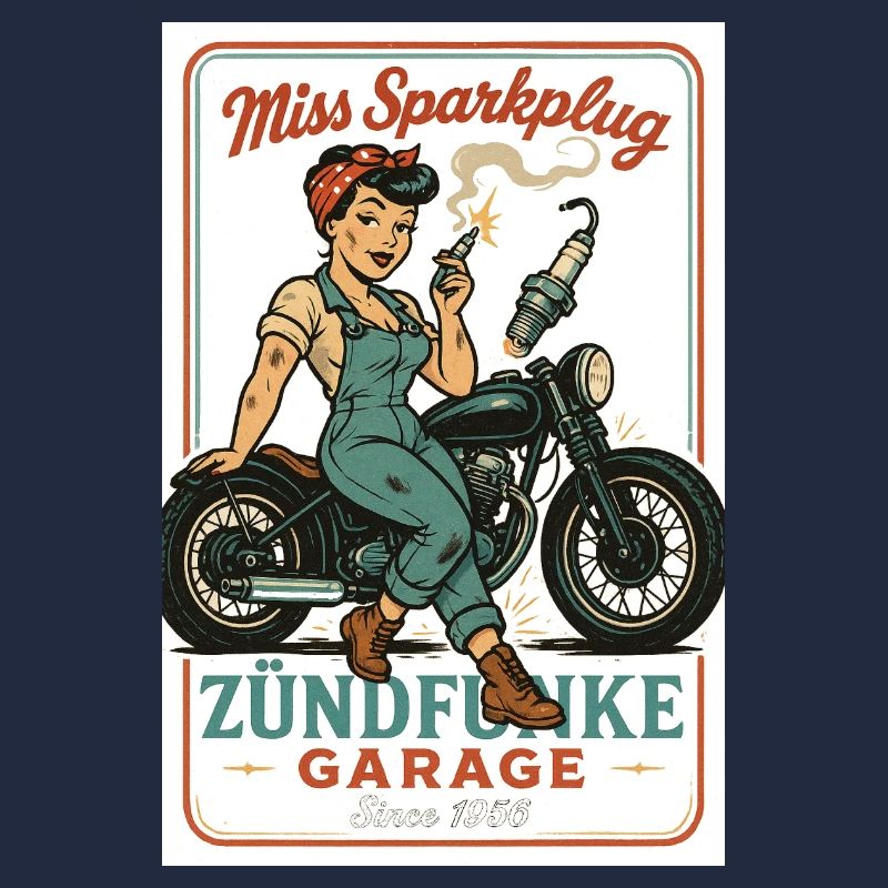 Miss Sparkplug – Zündfunke Garage Queen