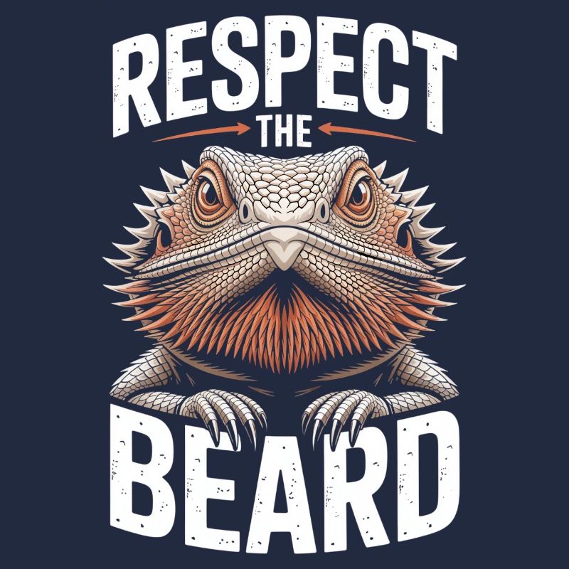 Respect the Beard! Bartagame Reptil Terraristik