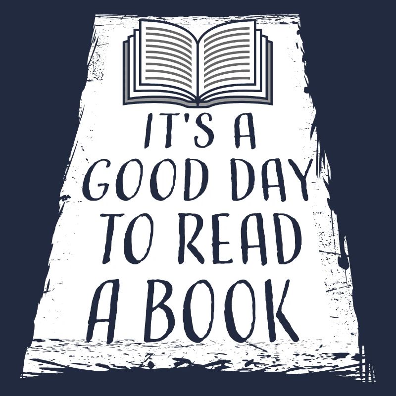 Es ist ein guter Tag, um ein Buch zu lesen Schule Lesen Liebe