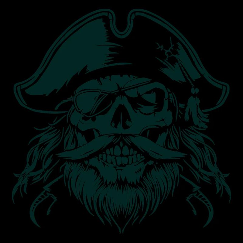 crâne de pirate