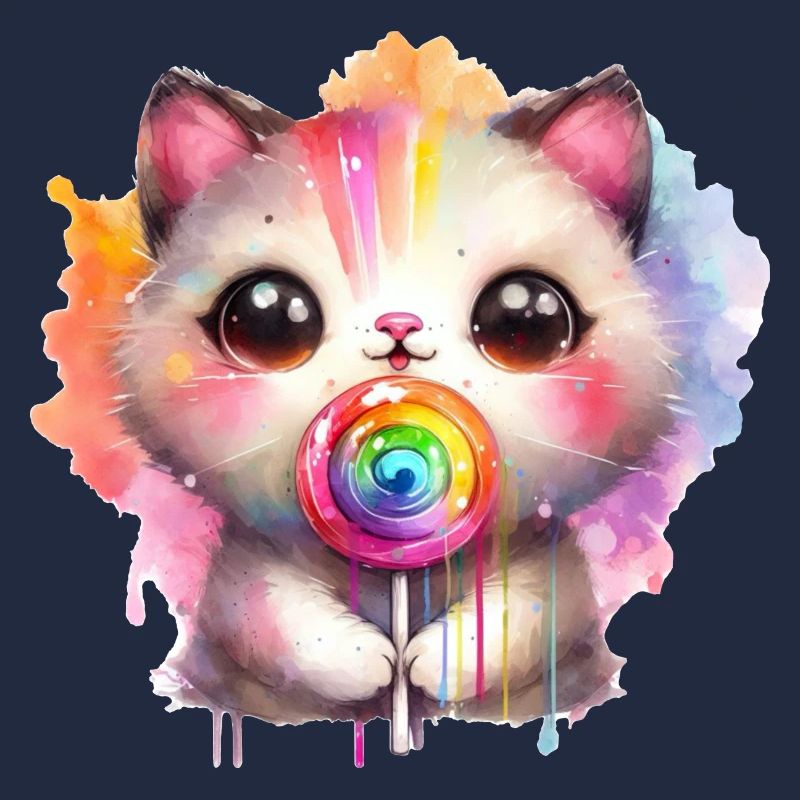 Kitty Kat mit Lolli