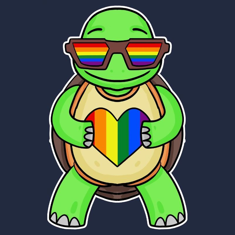 Regenbogen Schildkröte