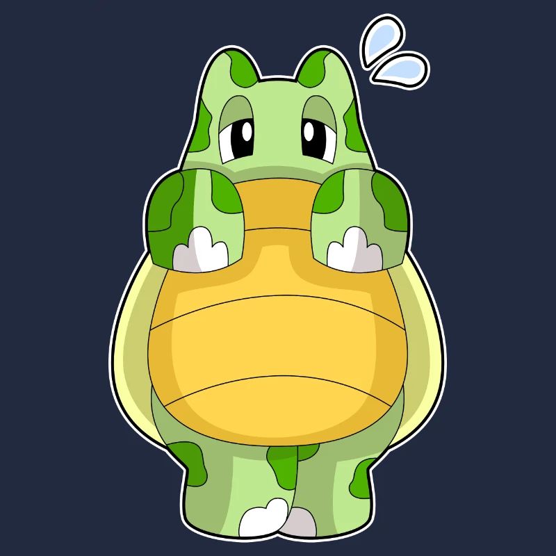 Schildkröte Schüchtern