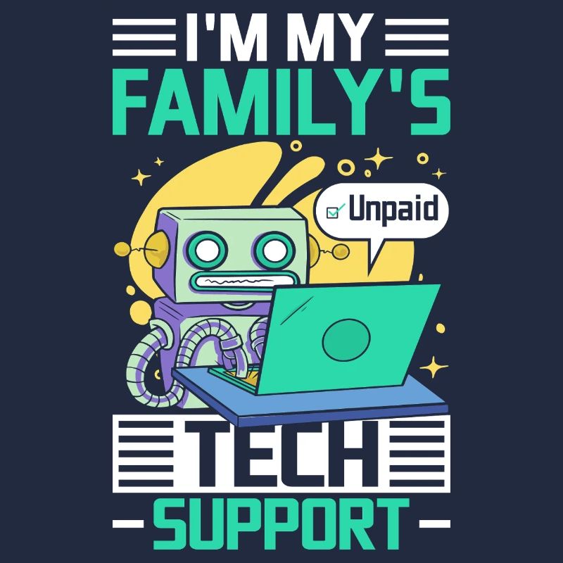 Robo de support technique familial