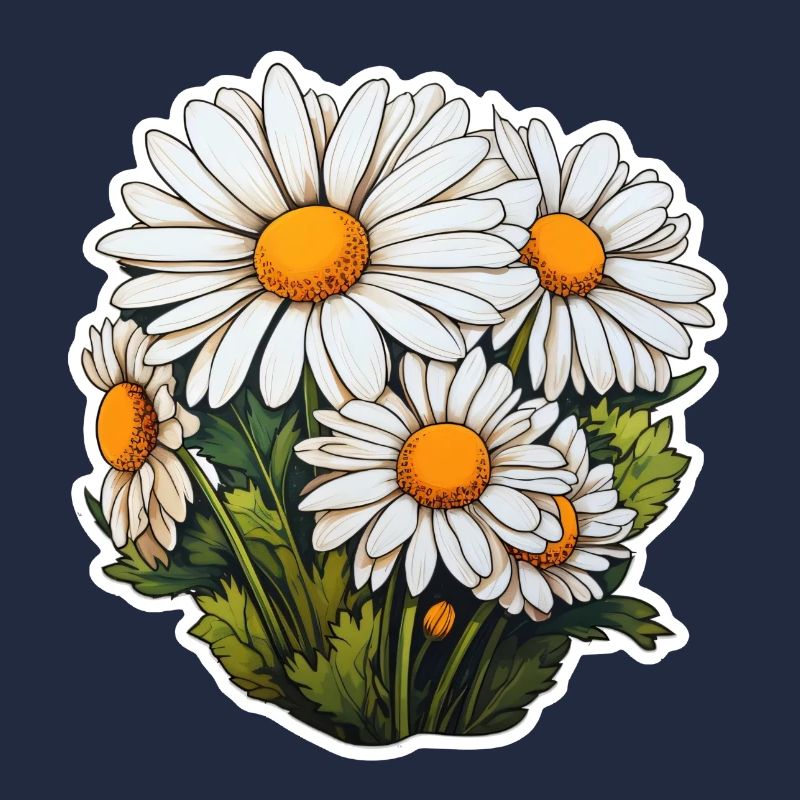 Gänseblümchen 5 Blüten