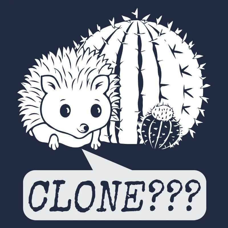 idee cadeau hérisson cactus design humour clone