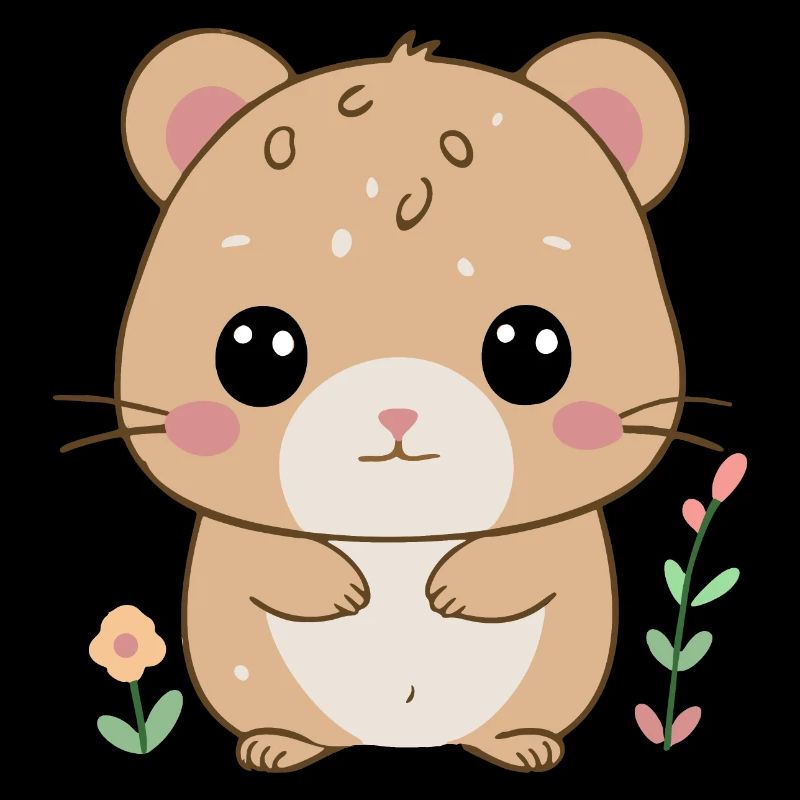 Trauriger Hamster
