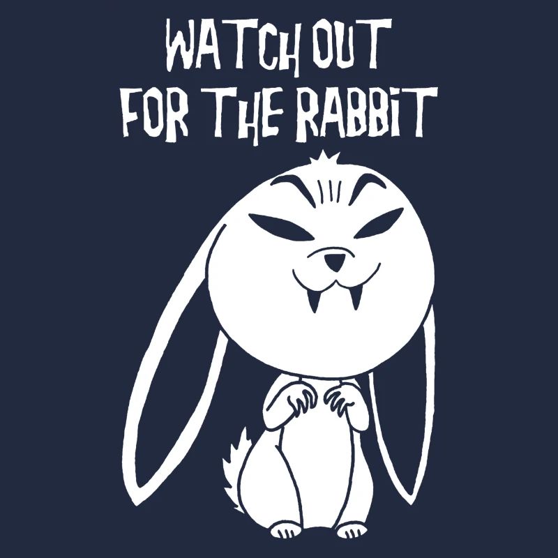 Lapin vampire blanc (anglais)