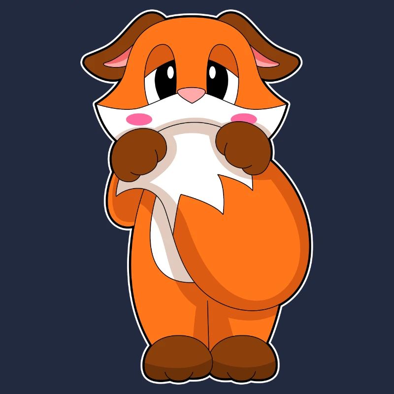 Renard timide