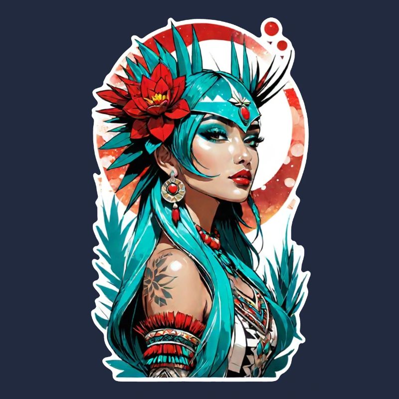 princesse indienne - aztek