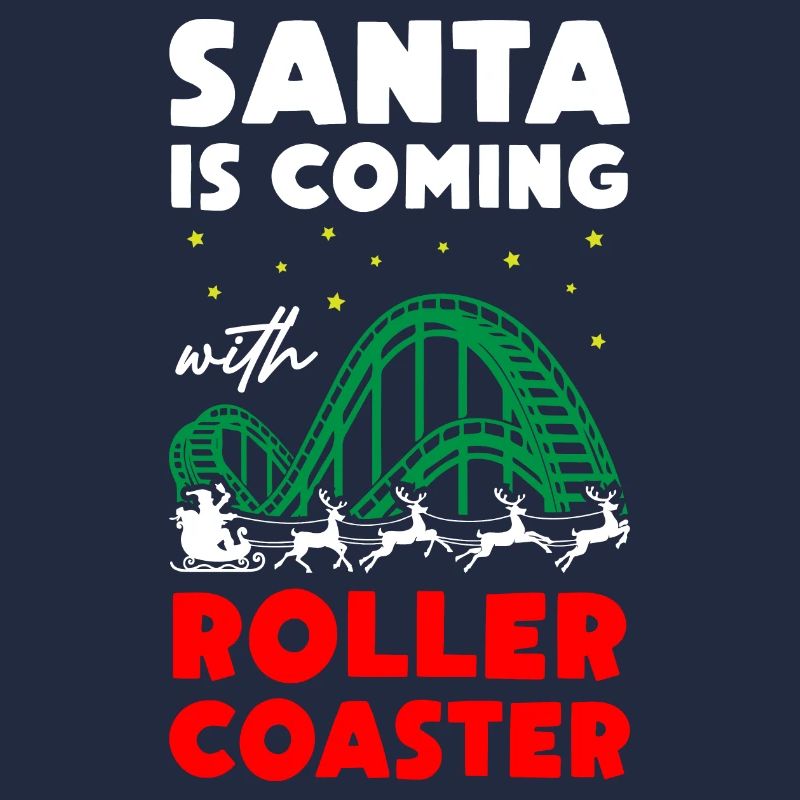Santa is Coming with Roller Coaster