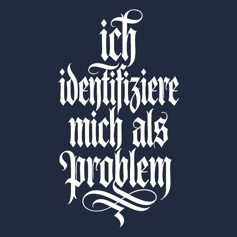 I identify as a problem