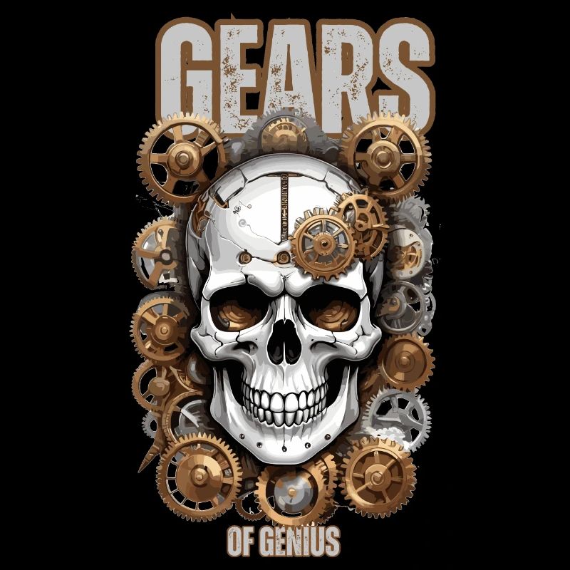 Engrenages Skull Genius