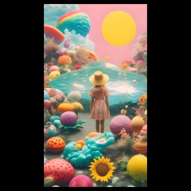 Mädchen im Wunderland