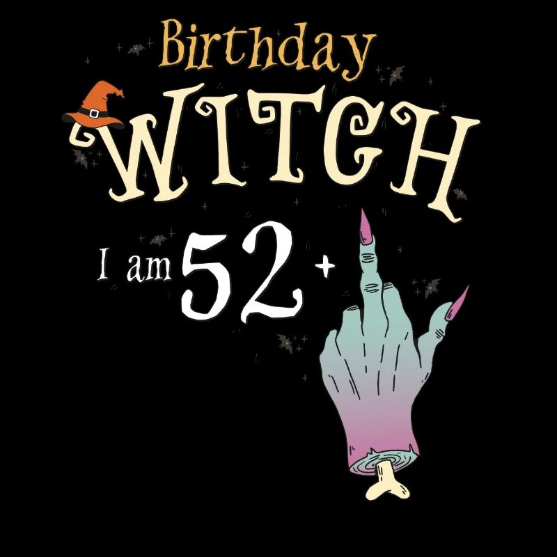 53 Year Old HallowQueen, 53rd Birthday Witch
